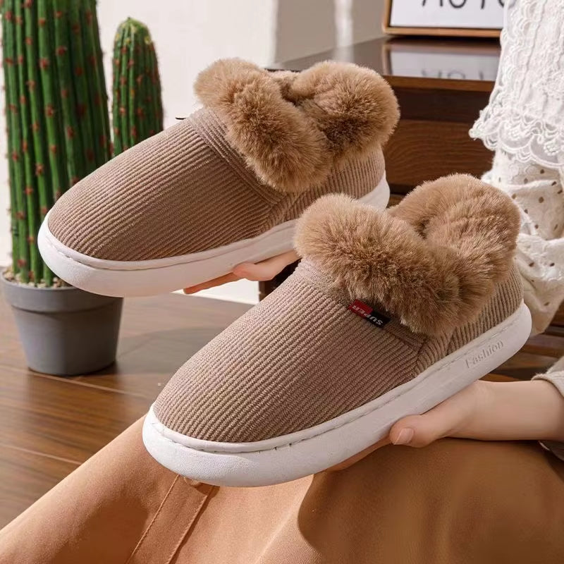 Cozy Women's Plush Slippers 