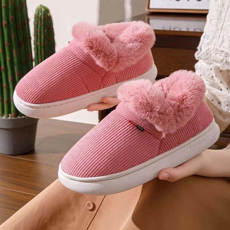 Cozy Women's Plush Slippers 