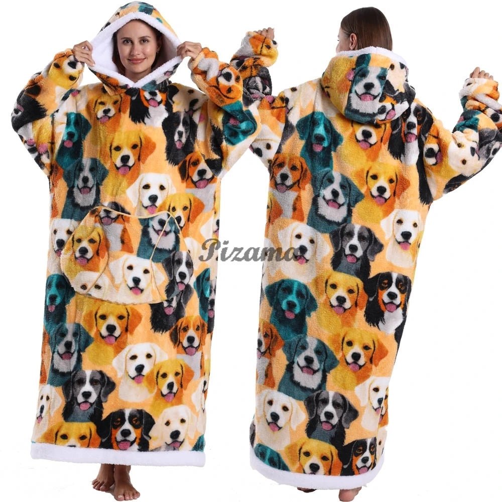 Christmas Super Warm Pyjamas Blanket - Sense of Shine