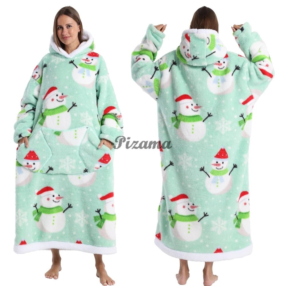 Christmas Super Warm Pyjamas Blanket - Sense of Shine