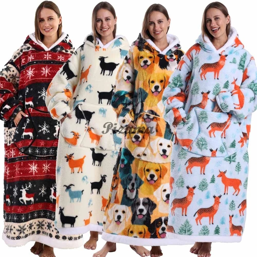 Christmas Super Warm Pyjamas Blanket - Sense of Shine