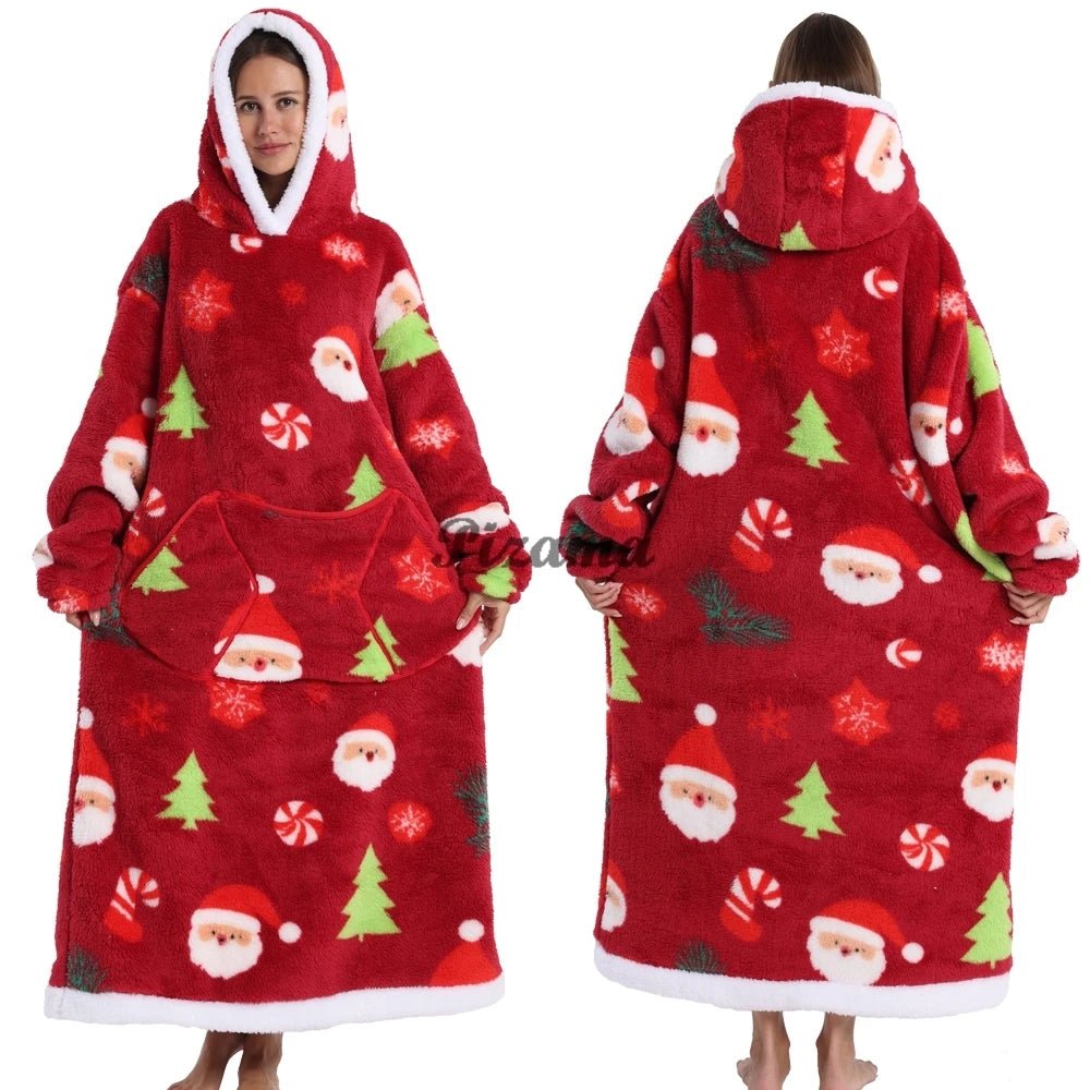 Christmas Super Warm Pyjamas Blanket - Sense of Shine