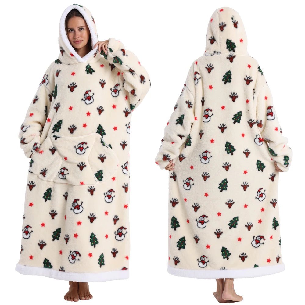 Christmas Super Warm Pyjamas Blanket - Sense of Shine