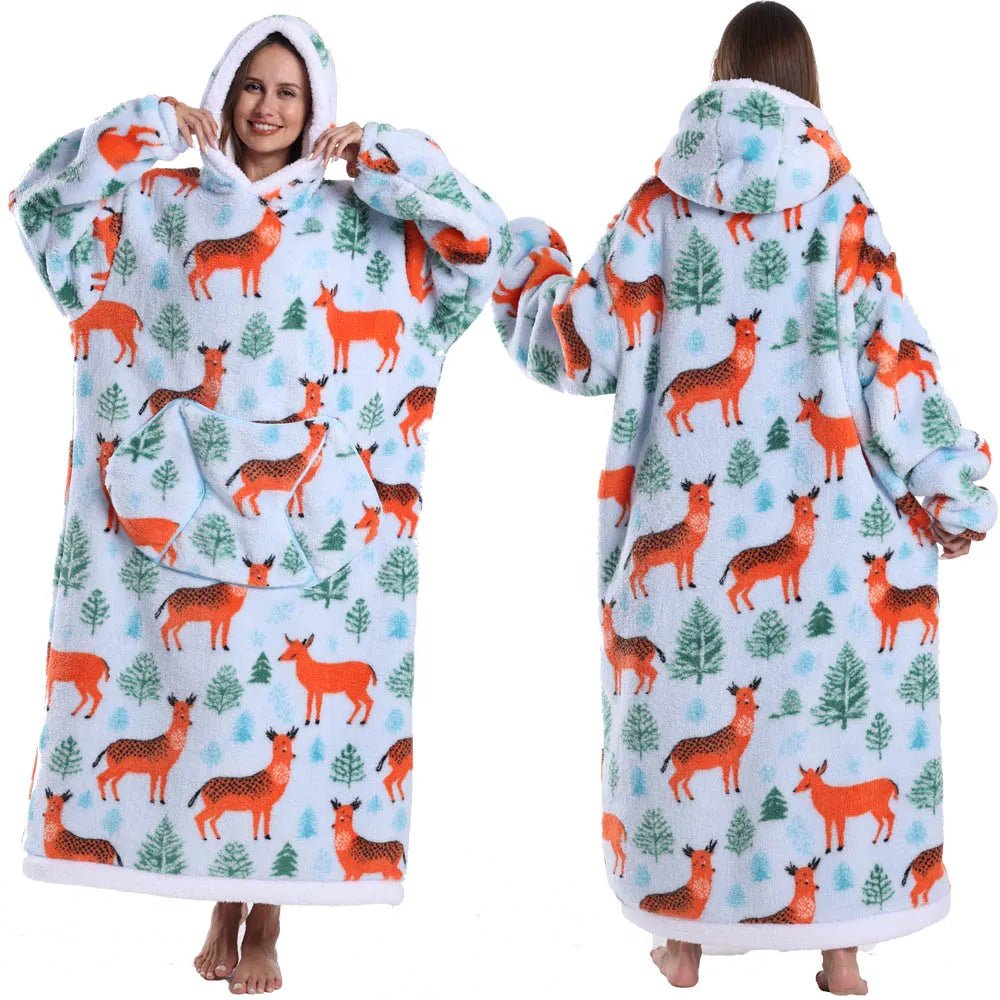 Christmas Super Warm Pyjamas Blanket - Sense of Shine