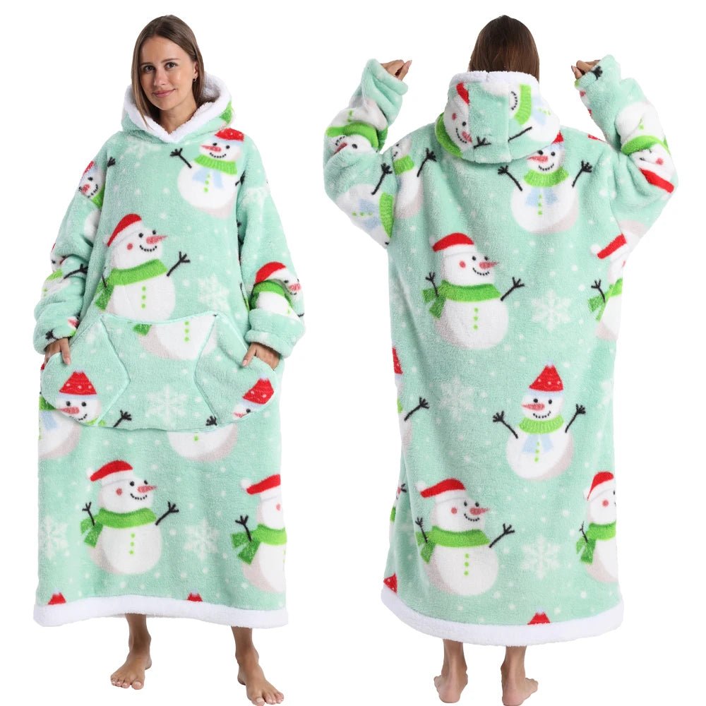 Christmas Super Warm Pyjamas Blanket - Sense of Shine
