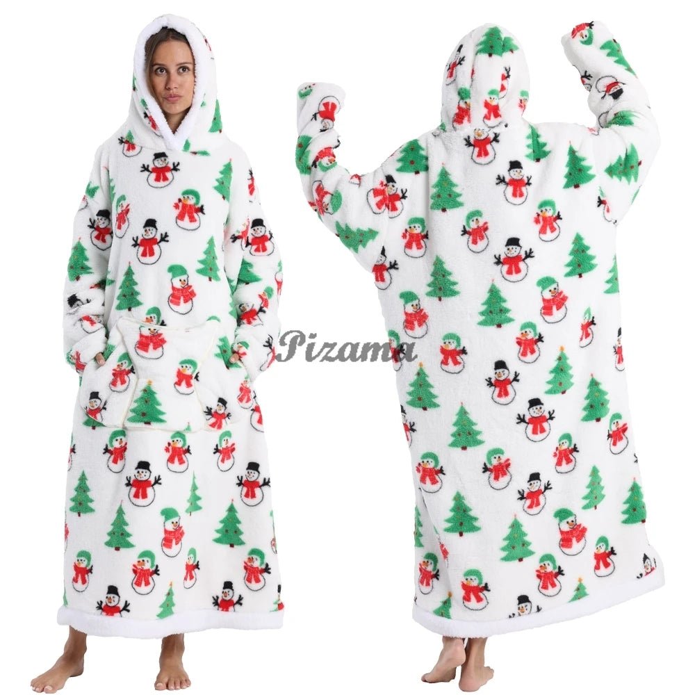 Christmas Super Warm Pyjamas Blanket - Sense of Shine