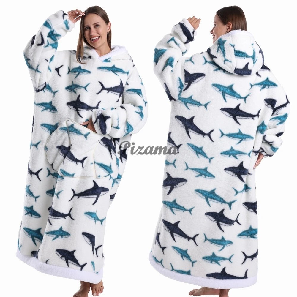 Christmas Super Warm Pyjamas Blanket - Sense of Shine