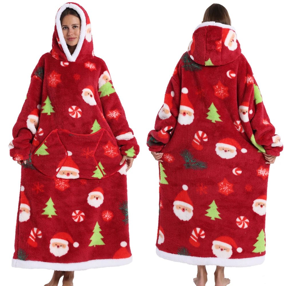 Christmas Super Warm Pyjamas Blanket - Sense of Shine