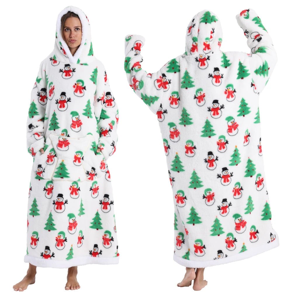 Christmas Super Warm Pyjamas Blanket - Sense of Shine