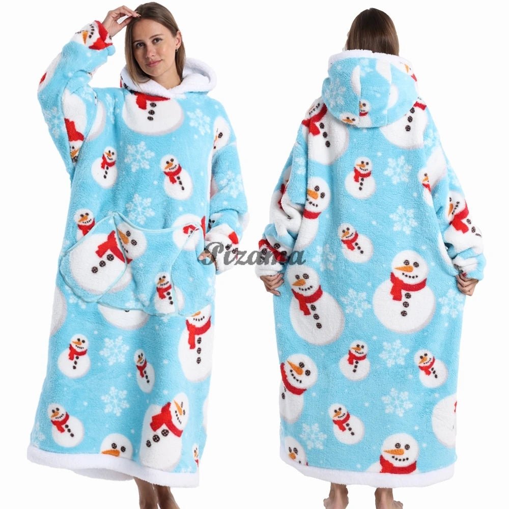 Christmas Super Warm Pyjamas Blanket - Sense of Shine