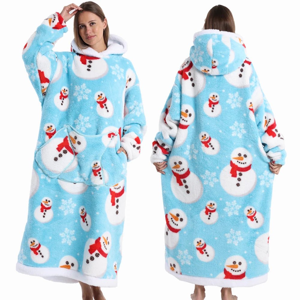 Christmas Super Warm Pyjamas Blanket - Sense of Shine
