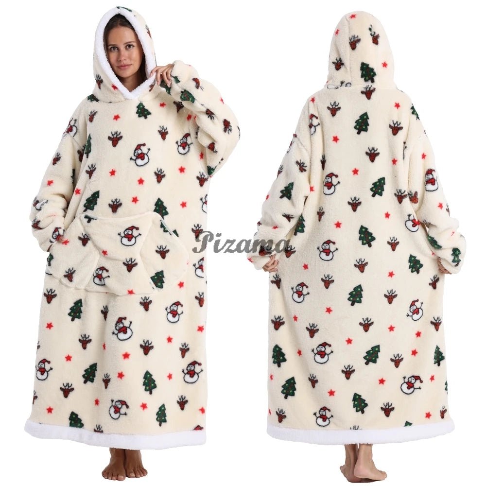 Christmas Super Warm Pyjamas Blanket - Sense of Shine